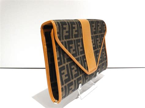 fendi clutch|vintage Fendi envelope clutch.